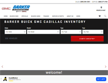 Tablet Screenshot of barkermotorco.net